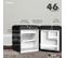 Chatel Mini Réfrigérateur Cube Vintage Linarie Lk48mbblack 46 Litres Noir