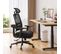 Magich-bp Chaise Ergonomique, Chaise Gaming, Chaise Bureaux – Noir