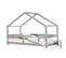 Lit Cabane Lucky 90x200cm Gris