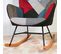 Fauteuil à Bascule Allaitement Scandinave 68x84x99.5