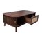 Table Basse 100 Cm Marron Avec 1 Tiroir