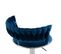 Lot De 2 Tabourets De Bar 360° Velours Bleu