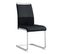 Chaise Lot De 2 Noir