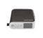 M1 Projecteur Portable LED  Son Harman Kardon  Batterie Integree  Gris