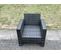 Fauteuil de jardin en Rotin avec coussin