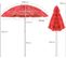 Parasol Inclinable De Paille 1,75m--protection Solaire Upf 30+, Inclinable Sur 30°/style Hawaïen