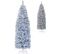 Sapin De Noël 180 Cm,arbre De Noël Lumineux 250 LED Avec Base En Fer,sapin De Noël Artificiel En Pvc