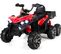 12v Quad Electrique Enfants Avec Lumières LED Et Musique,  129 X 69 X 72 Cm (rouge)