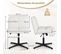 Fauteuil De Salon En Tissu Bouclette, Chambre, Bureau, Charge 160 Kg, Beige