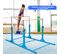 Barres Parallèles De Gymnastique Hauteur Réglable 11 Niveaux, Entraînement Pour Enfants 6 à 12 Ans