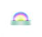 Lampe Dansante Rainbow Vert