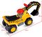 Excavatrice Tracteur Jouet Pour Enfant Porteur De Quatre Pneus Vocal Avec Casque De Sécurité