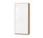 Lit Escamotable +2 Placards V 120x200+(80x2)cm Standard Chêne Sauvage/blanc Brillant