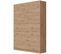 Lit Escamotable +2 Placards V 140x200+(80x2)cm Standard Chêne Sauvage/chêne Sauvage