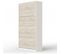 Lit Escamotable +2 Placards V 90x200+(100x2)cm Standard Blanc /chêne Sonoma