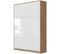 Lit Escamotable +2 Placards V 140x200+(100x2)cm Standard Chêne Sauvage/blanc Brillant