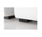 Table Basse 120x64x40 cm Moderne De Haute Qualité Couleur: Noir/blanc (sans LED)