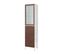 Colonne Moderne En Bois Noyer/blanc Tyler