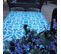Tapis Extérieur Réversible En Plastique Recyclé Seville Bleu 150x240 Cm
