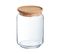 Pot 1l Pure Jar Cork - Luminarc