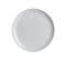 Assiette Plate Grise 25 Cm