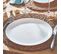 Assiette Plate Blanche 25 Cm