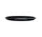 Assiette Plate Noire 25 Cm