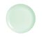 Assiette Plate Vert Pastel 25 Cm