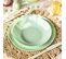 Assiette Creuse Vert Pastel 20 Cm