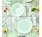 Assiette Creuse Vert Pastel 20 Cm