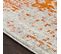 Tapis Vintage Oriental Orange/blanc 120x170