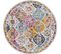 Tapis Rond Vintage Oriental Multicolore/orange Ø 160