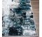 Tapis Abstrait Moderne Bleu/blanc/gris 200x275