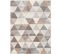 Tapis Scandinave Moderne Blanc/marron 200x275