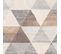 Tapis Scandinave Moderne Blanc/marron 200x275