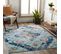 Tapis De Couloir Vintage Oriental Multicolore/bleu 80x220