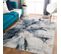 Tapis Abstrait Moderne Bleu/gris 200x275