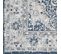 Tapis Vintage Oriental Bleu/gris/jaune 160x220