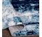 Tapis Abstrait Moderne Bleu/gris 160x220