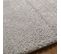 Tapis Shaggy Moderne Gris Clair 160x213