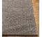 Tapis Shaggy Moderne Gris Foncé 160x2135