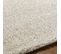 Tapis Shaggy Moderne Blanc/gris 260x213