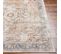 Tapis Vintage Lavable En Machine Marron/ivoire 200x275