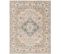 Tapis Vintage Lavable En Machine Beige/bleu 160x213