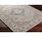 Tapis Vintage Lavable En Machine Beige/bleu 160x213