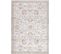 Tapis Vintage Lavable En Machine Gris/jaune 160x213