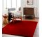 Tapis Shaggy Moderne Rouge 160x213