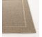 Tapis D'extérieur/intérieur Aspect Jute Beige/noir 120x170