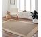 Tapis D'extérieur/intérieur Aspect Jute Beige/noir 160x213