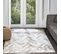 Tapis Scandinave Moderne Blanc/gris 120x170